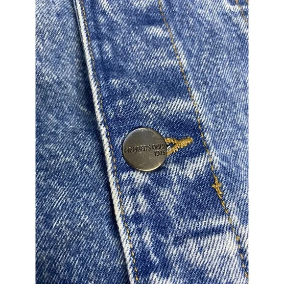 Members Only X Nickelodeon Denim Jacket / Men's Size Medium - Picture 3 of 4